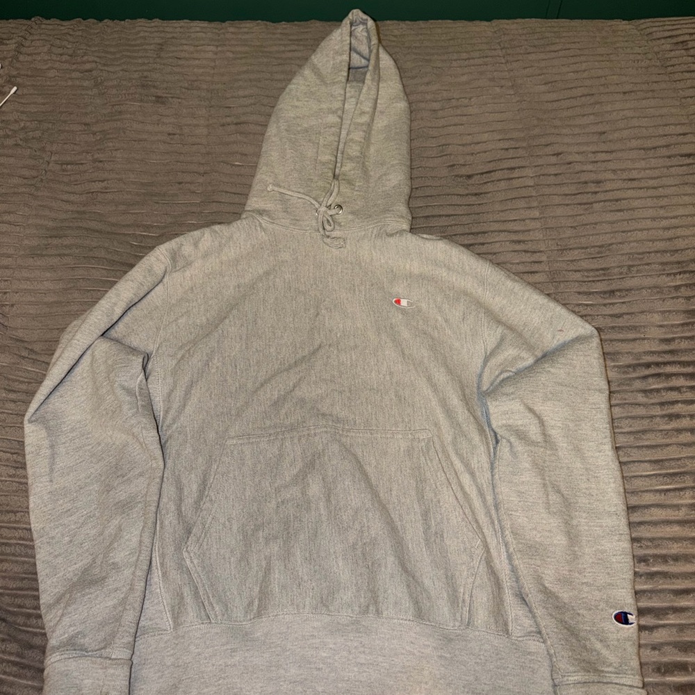 Champion Light Gray Men's Hoodie